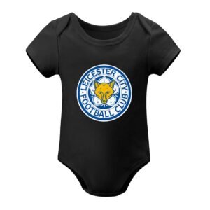 Leicester City Baby Bodysuit Strampler Schlafanzug Mit Kurzen Ärmeln