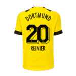 Borussia Dortmund Reinier Jesus 20 Home Trikot 2022-2023