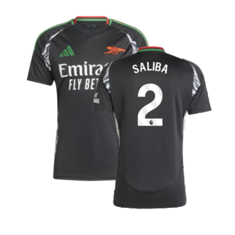 Arsenal William Saliba 2 Away Trikot 2024-2025