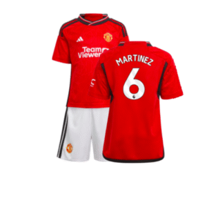 Manchester United Lisandro Martínez 6 Heimtrikot Kinder 2023-2024