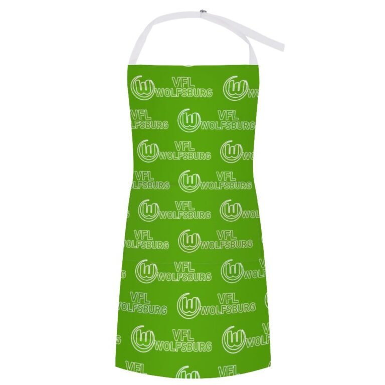 VfL Wolfsburg Wasserdichte Schürze Wasserdichte Schürze Mit Taschen Für Küchenfarbe Und Mehr.