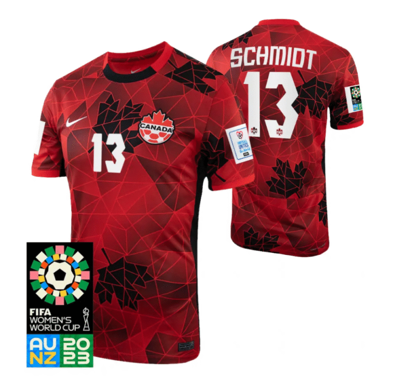 Kanada Sophie Schmidt 13 Home Trikot WM 2023