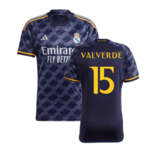 Real Madrid Federico Valverde 15 Away Trikot 2023-2024