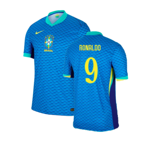 Brasilien Ronaldo 9 Away Trikot 2024-2025