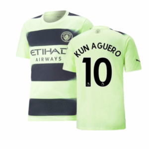 Manchester City Sergio Aguero 10 Third Trikot 2022-2023