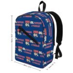 Olympique Lyonnais Unisex Backpack Rucksack Outdoor Wanderrucksack