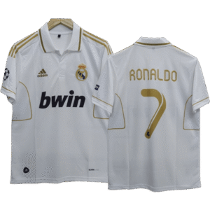 Real Madrid Cristiano Ronaldo 7 Retro Home Trikot 2011-2012