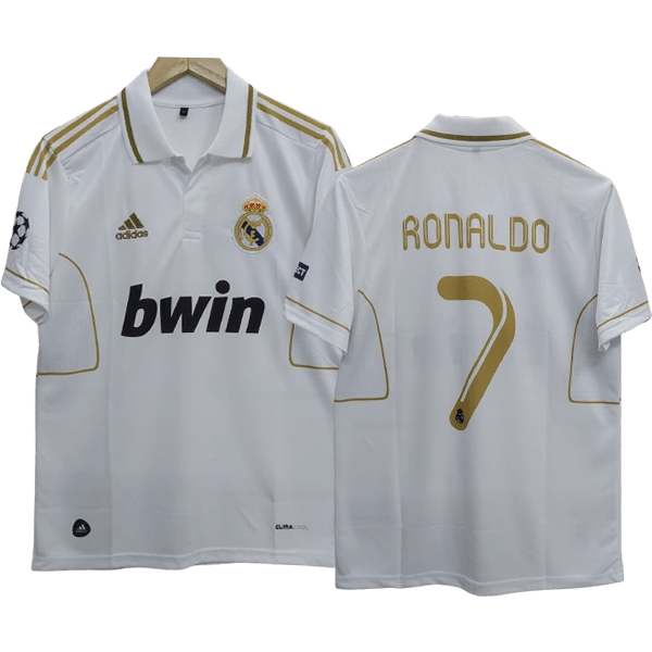 Real Madrid Cristiano Ronaldo 7 Retro Home Trikot 2011-2012