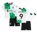 FC Liverpool Darwin Núñez 9 Auswärtstrikot Kinder Minikit 2023-2024