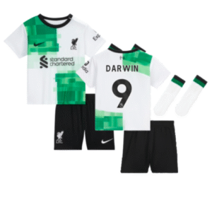 FC Liverpool Darwin Núñez 9 Auswärtstrikot Kinder Minikit 2023-2024
