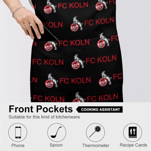 FC Köln Wasserdichte Schürze Wasserdichte Schürze Mit Taschen Für Küchenfarbe Und Mehr.
