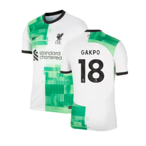 FC Liverpool Cody Gakpo 18 Away Trikot 2023-2024