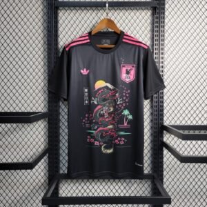 Japan Limitierte Drache Trikot 2023-2024 - Schwarz