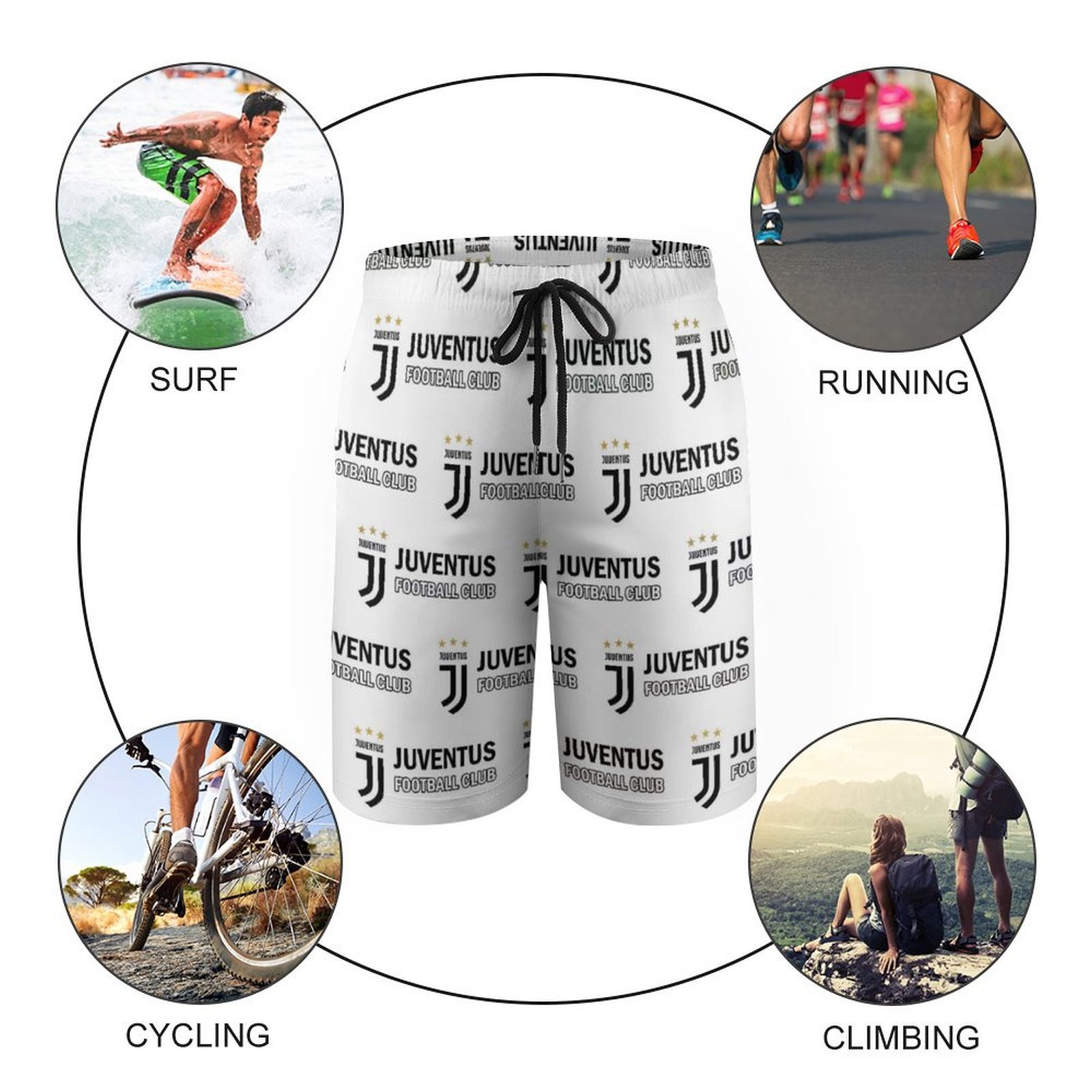 Juventus FC Kinder Badehose,Strandshorts Sommer Jogginghose,Strandhosen Juventus FC Kinder Badehose,Strandshorts Sommer Jogginghose,Strandhosen