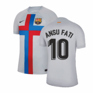 FC Barcelona Ansu Fati 10 UCL Third Trikot 2022-2023