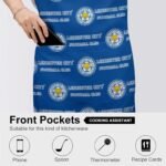 Leicester City Wasserdichte Schürze Wasserdichte Schürze Mit Taschen Für Küchenfarbe Und Mehr.