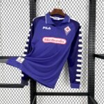 Florenz Retro Langarm Home Trikot 1998-1999 - Lila