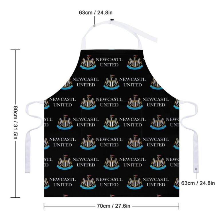 Newcastle United Wasserdichte Schürze Wasserdichte Schürze Mit Taschen Für Küchenfarbe Und Mehr.