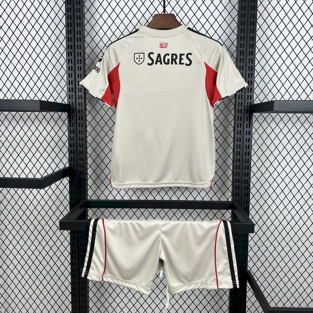 SL Benfica Auswärtstrikot Kinder Minikit 2025-2026 SL Benfica Auswärtstrikot Kinder Minikit 2025-2026