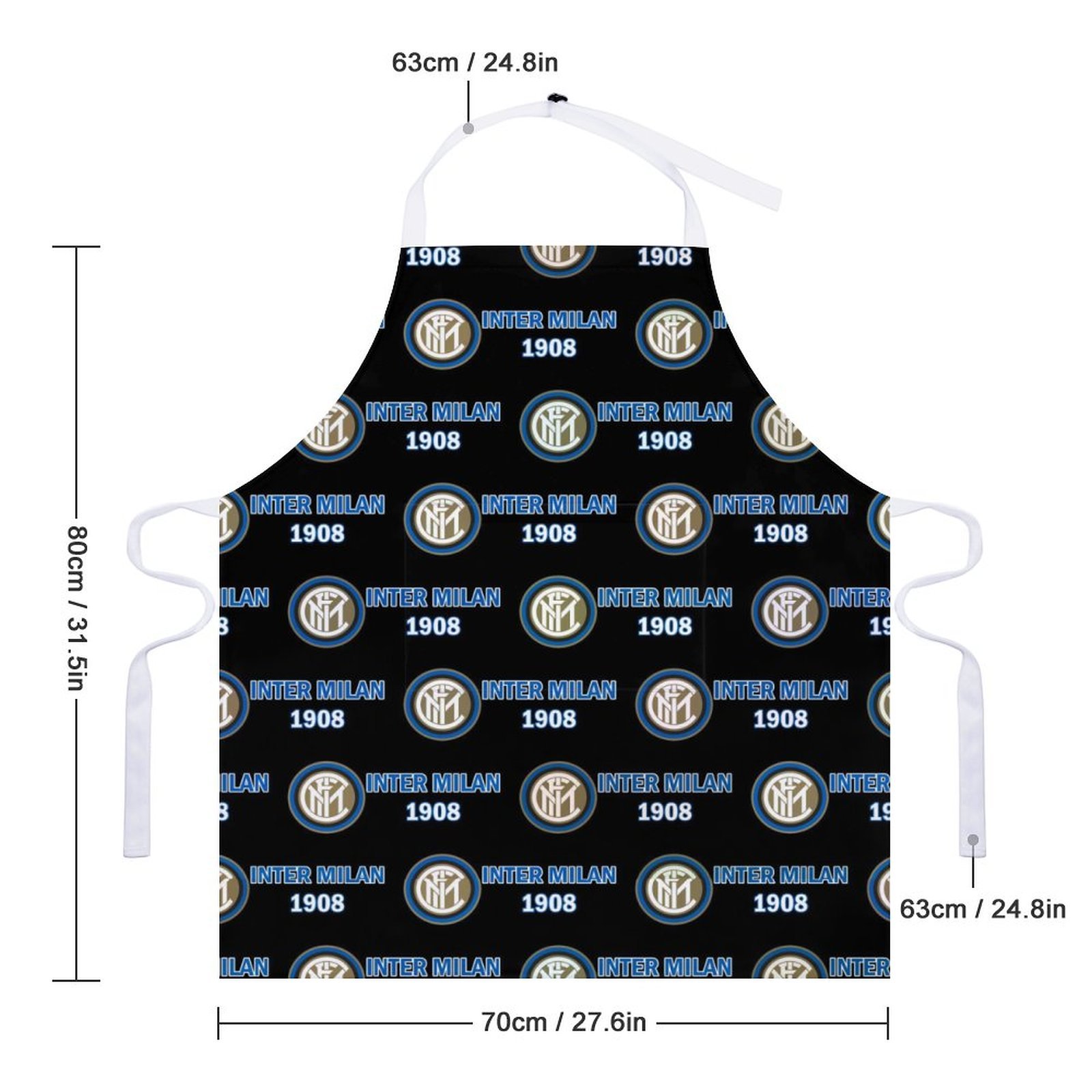 Inter Mailand Wasserdichte Schürze Wasserdichte Schürze Mit Taschen Für Küchenfarbe Und Mehr. Inter Mailand Wasserdichte Schürze Wasserdichte Schürze Mit Taschen Für Küchenfarbe Und Mehr.