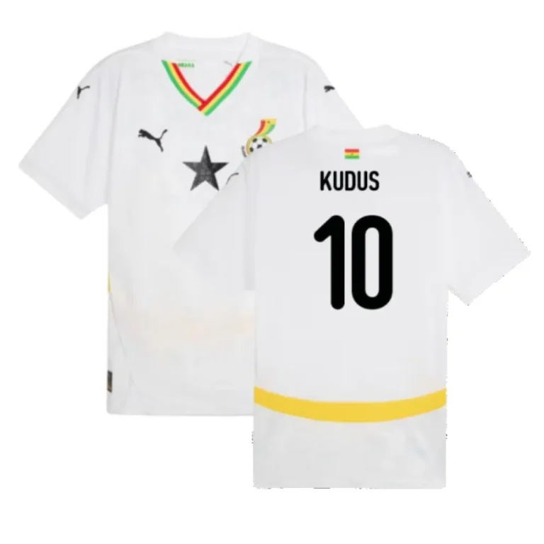 Ghana Mohammed Kudus 10 Away Trikot 2024-2025