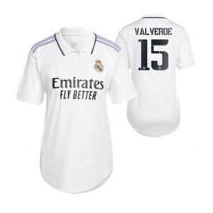 Frauen Real Madrid Federico Valverde 15 Home Trikot 2022-2023