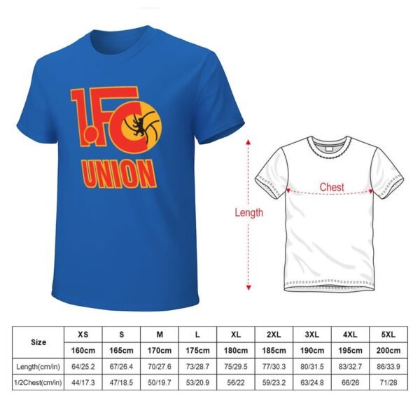 FC Union Berlin Core Stretch Slim Cneck Gildan Tee T-Shirt Herren
