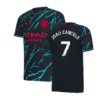 Man City Joao Cancelo 7 Third Trikot 2023-2024