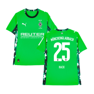 Borussia Monchengladbach Robin Hack 25 Away Trikot 2025-2026