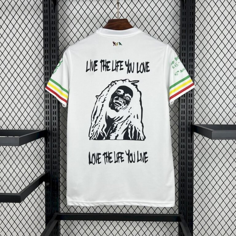 Ajax Bob Marley Sondertrikot 2025-2026 - Weiß