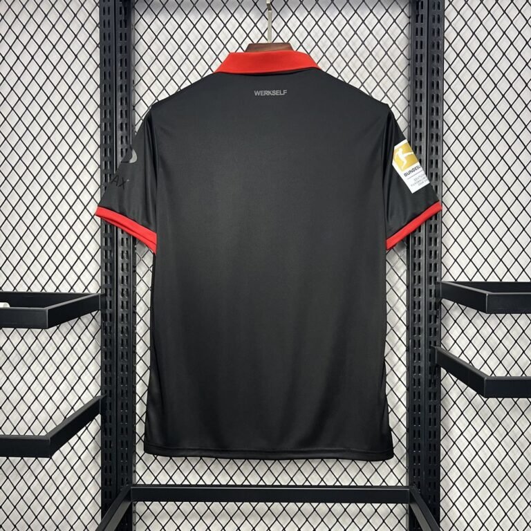 Bayer Leverkusen 120-jähriges Jubiläum Sondertrikot 2024-2025 - Schwarz