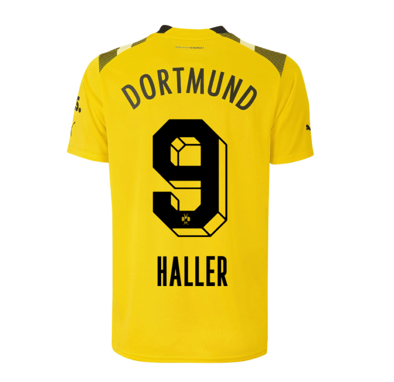 Borussia Dortmund Sebastien Haller 9 Home Trikot 2022-2023
