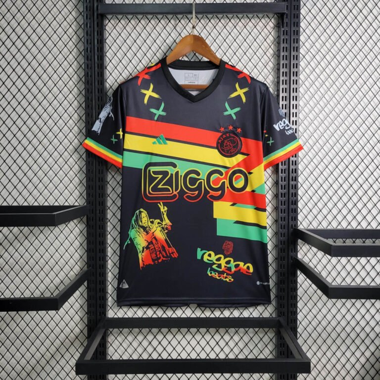 Ajax Bob Marley Sondertrikot 2023-2024 - Schwarz