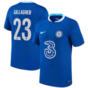 Chelsea FC Conor Gallagher 23 Heimtrikot Kinder 2022-2023 Mit Shorts
