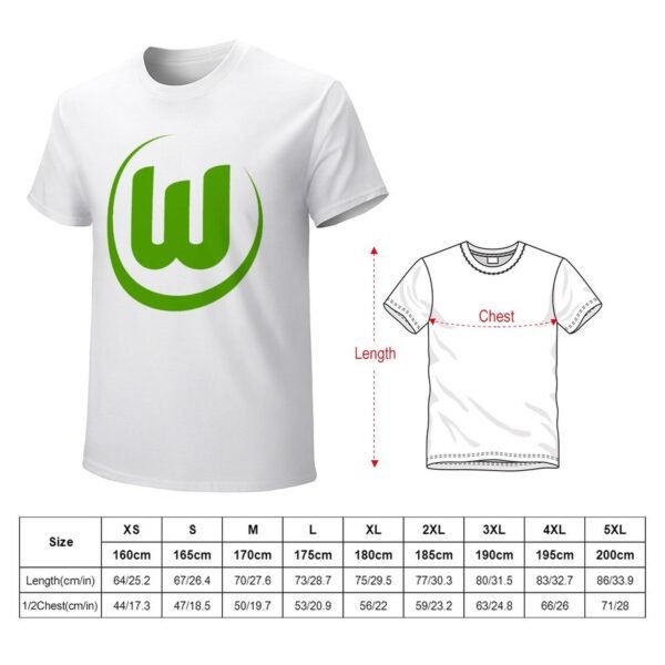 VfL Wolfsburg Core Stretch Slim Cneck Gildan Tee T-Shirt Herren