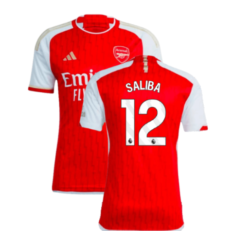 Arsenal William Saliba 12 Home Trikot 2023-2024