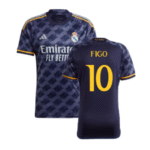 Real Madrid Luis Figo 10 Away Trikot 2023-2024