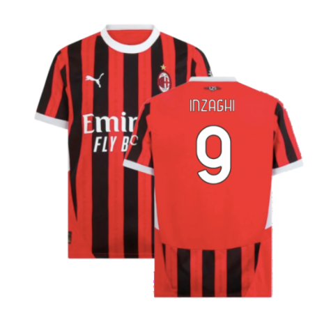 AC Mailand Filippo Inzaghi 9 Home Trikot 2024-2025