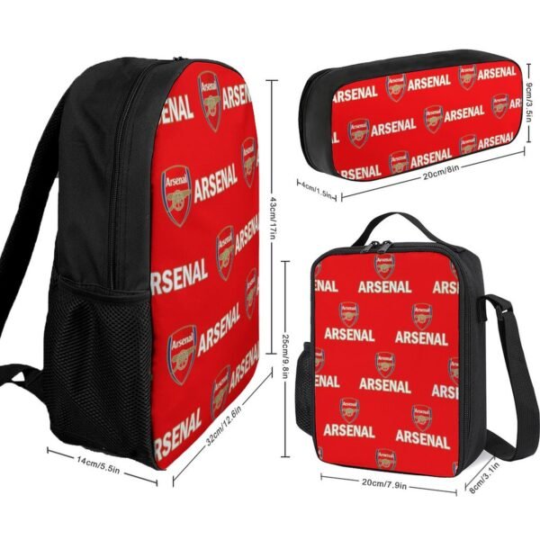 Arsenal Student Schulranzen Lunchbag Stifttasche Kombination