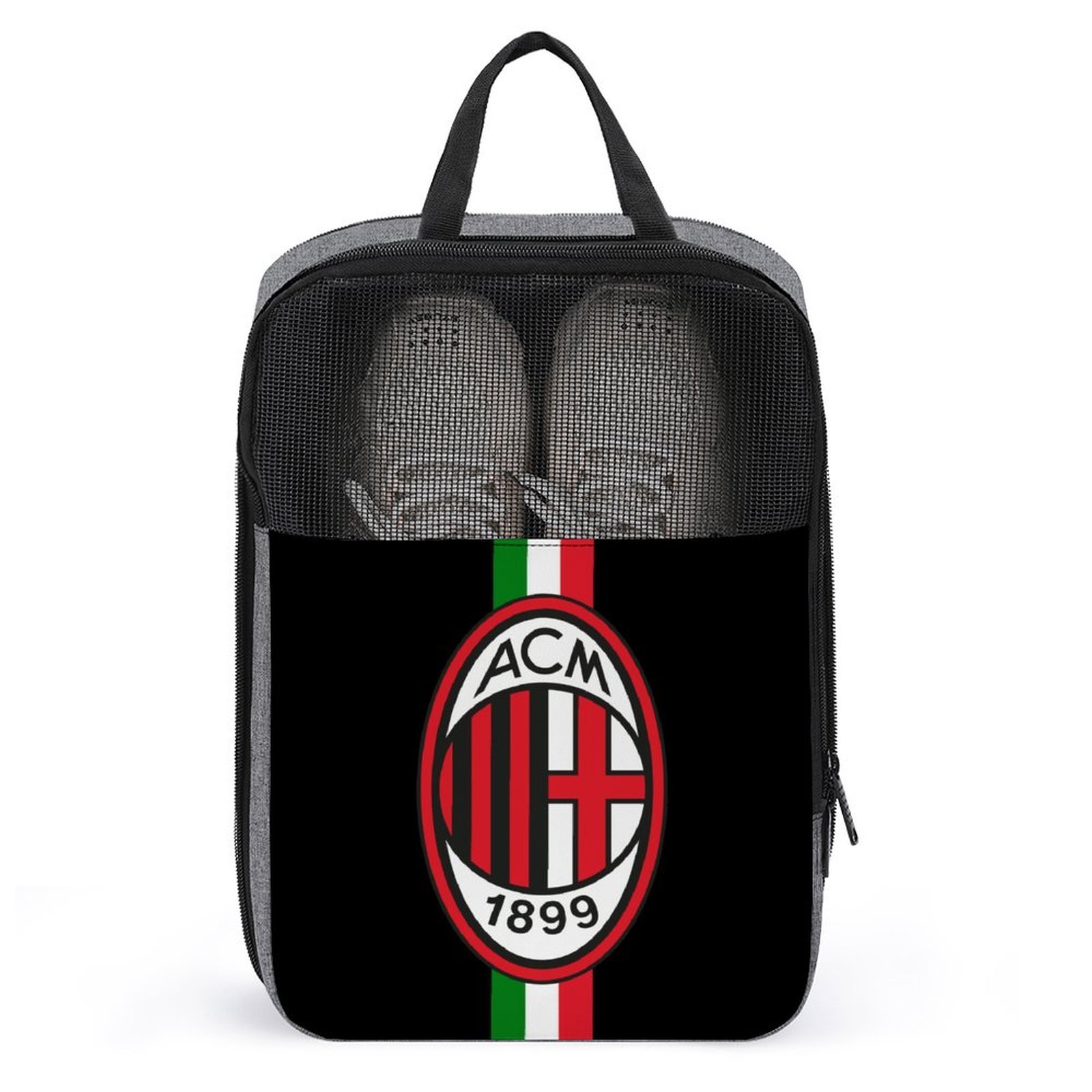 AC Mailand Reise Schuhbeutel Schuhkarton Ist Geeignet Für Reisen, Sportler Tänzer, Etc. AC Mailand Reise Schuhbeutel Schuhkarton Ist Geeignet Für Reisen, Sportler Tänzer, Etc.