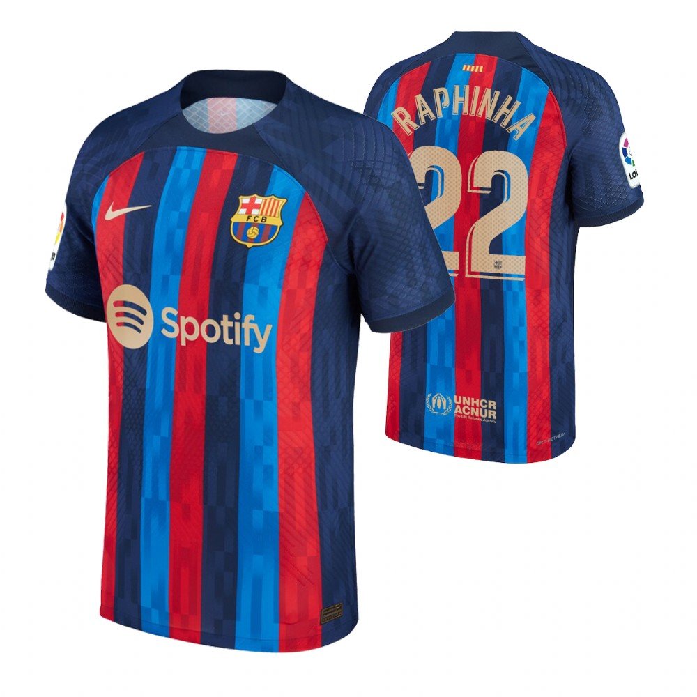 FC Barcelona Raphinha 22 Home Trikot 2022-2023 FC Barcelona Raphinha 22 Home Trikot 2022-2023