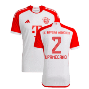 Bayern München Dayot Upamecano 2 Home Trikot 2023-2024