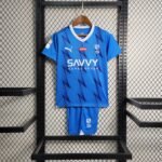 Al-Hilal Saudi Neymar Jr 10 Heimtrikot Kinder Mini Kit 2023-2024