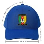 Kamerun Baseball Cap Verstellbar Reine Farbe Baseballkappe Mütze