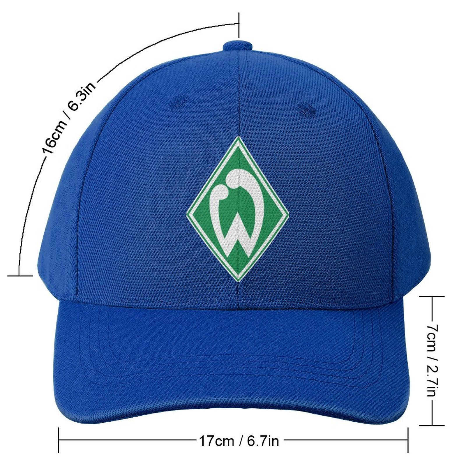 Unisex Werder Bremen Baseball Cap Verstellbar Reine Farbe Baseballkappe Mütze Unisex Werder Bremen Baseball Cap Verstellbar Reine Farbe Baseballkappe Mütze