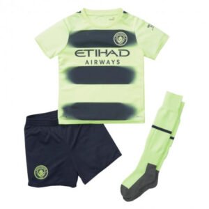 Man City Kinder Third Trikot Mini Kit 2022-2023