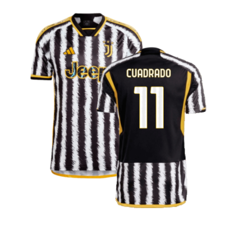 Juventus Juan Cuadrad 11 Home Trikot 2023-2024