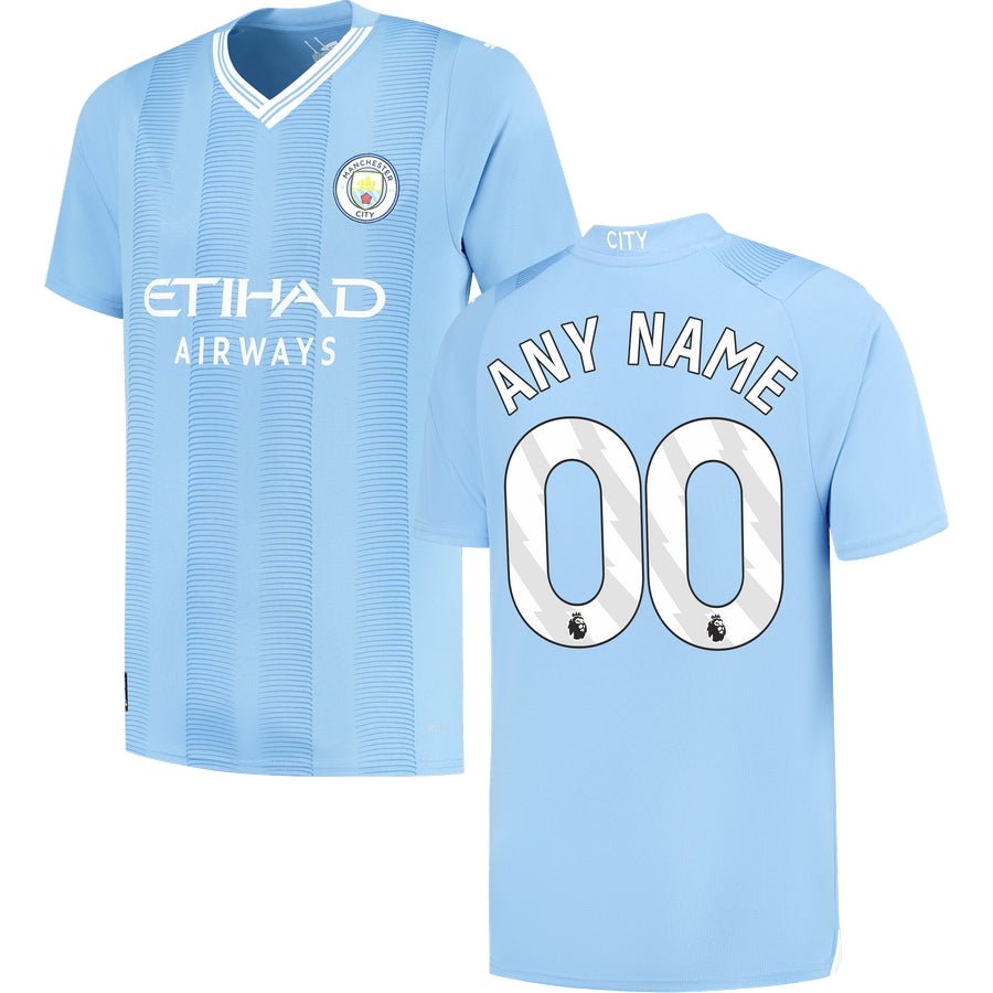 Man City Home Trikot 2023-2024  ( Aufdruck Dein Name ) Man City Home Trikot 2023-2024 ( Aufdruck Dein Name )