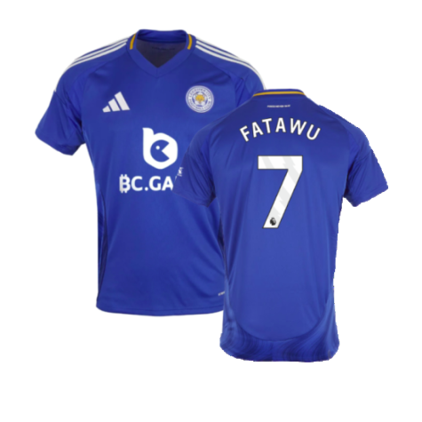 Leicester City Abdul Fatawu 7 Home Trikot 2024-2025