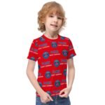 Paris Saint-Germain Jungen Mädchen Kurzarm 3D-Druck T-Shirt Rundhals-Sommerhemd Tops